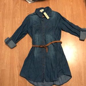 Denim dress
